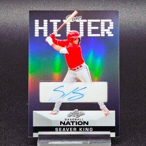 2025 Seaver King 13/15 Pure Hitter Auto Washington Nationals Top Prospect